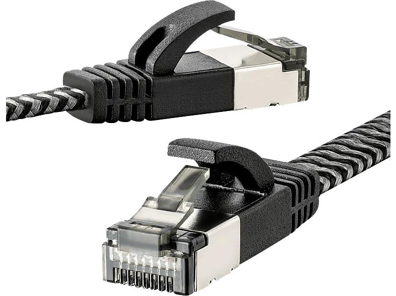 SEBSON CAT7_2M_C, Netzwerkkabel, 2 m | Adapter & Netzwerkkabel