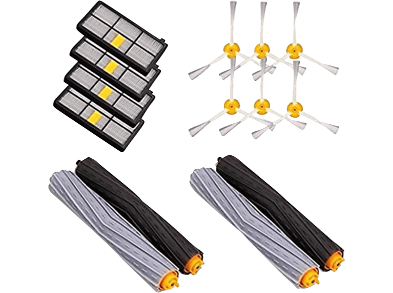 Accesorios Roomba Pack De 3 Cepillos Laterales Con 3 Tornillos
