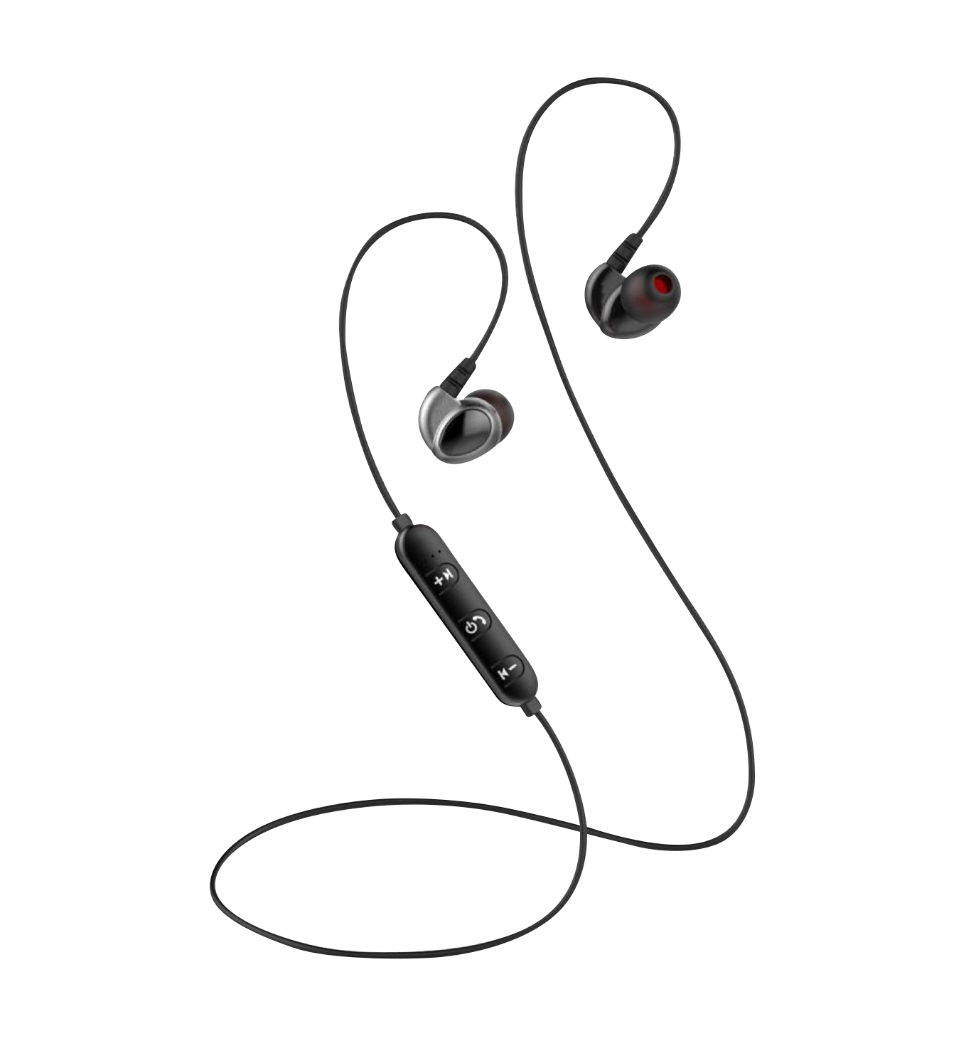 LEICKE Smart Bluetooth In-Ear Cuffie CUFFIE BLUETOOTH, Black