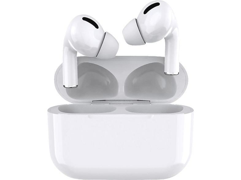 LEICKE Twin Mini Pro 3, Kopfhörer In-ear Weiß Bluetooth Bluetooth