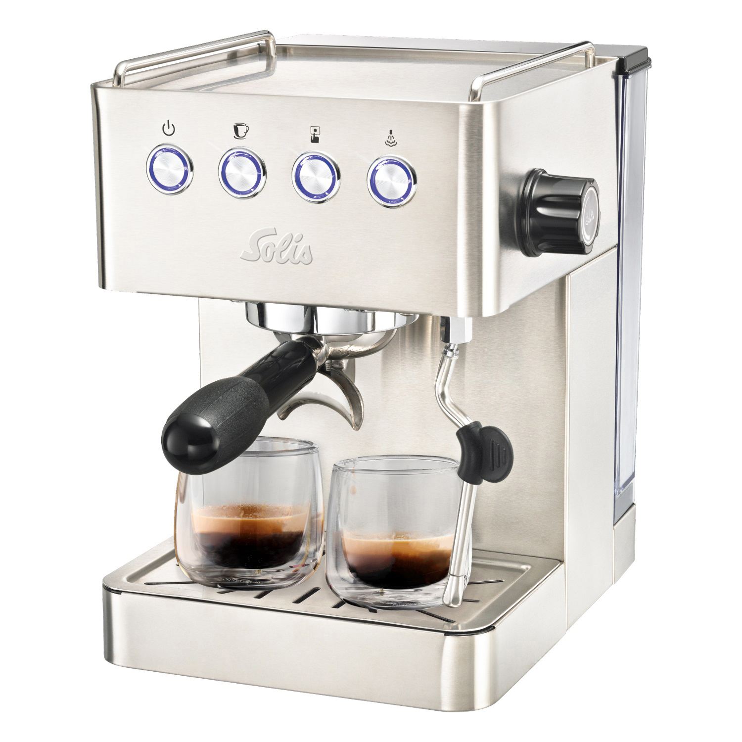 Solis Barista Gran gusto 1014 cafetera express maquina 1.7l 15 acero inoxidable 980.03 of switzerland barbar 1450 2