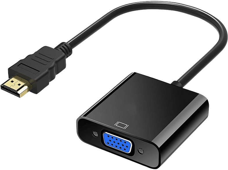 INF HDMI zu VGA Adapter mit 3.5 mm AudioPort HDMI zu VGA Adapter