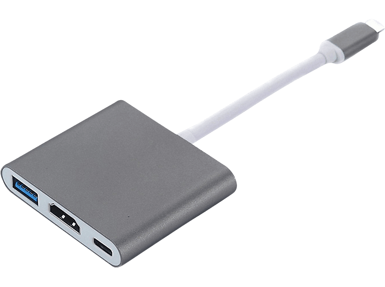 INF USB C Multiport Adapter till USB PD USB C 4K HDMI kompatibel USB C Multiport Adapter