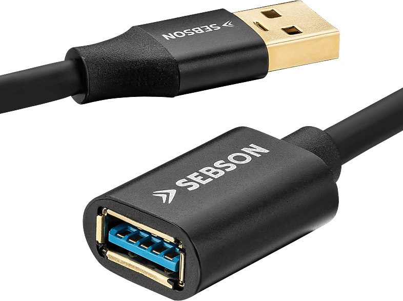 USB Kabel USB3_1M1F_AA_5M_A SEBSON