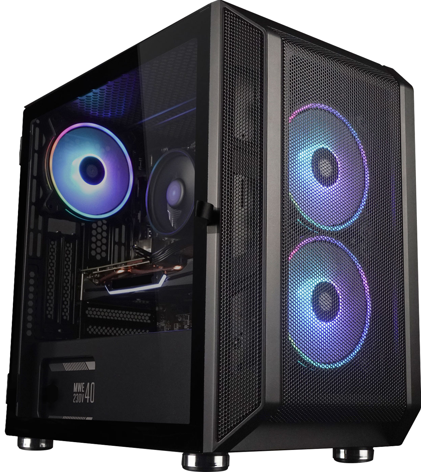 KIEBEL Citadel V AMD Ryzen 1 mit 16 Ryzen™ AMD RAM, 8 Betriebssystem, 5500, 4060, Gaming Prozessor, 5 RTX™ TB ohne GeForce NVIDIA SSD, PC 5 GB GB