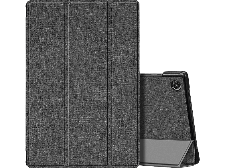 dunkelgrau FINTIE Tab Bookcover, Galaxy Samsung, A8 2021 10.5 Jeansoptik Hülle, (SM-X200/X205/X207),