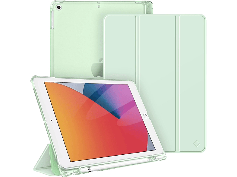 iPad Generation Hülle, Apple, FINTIE Zoll (9/8/7 Grün Bookcover, 10.2 2021/2020/2019), -