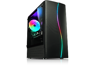 KIEBEL Cobra IV AMD Ryzen 5 4600G, ohne Betriebssystem, Gaming PC , 16 GB RAM , 500 GB  SSD   , GeForce RTX 3050 , 8 GB 