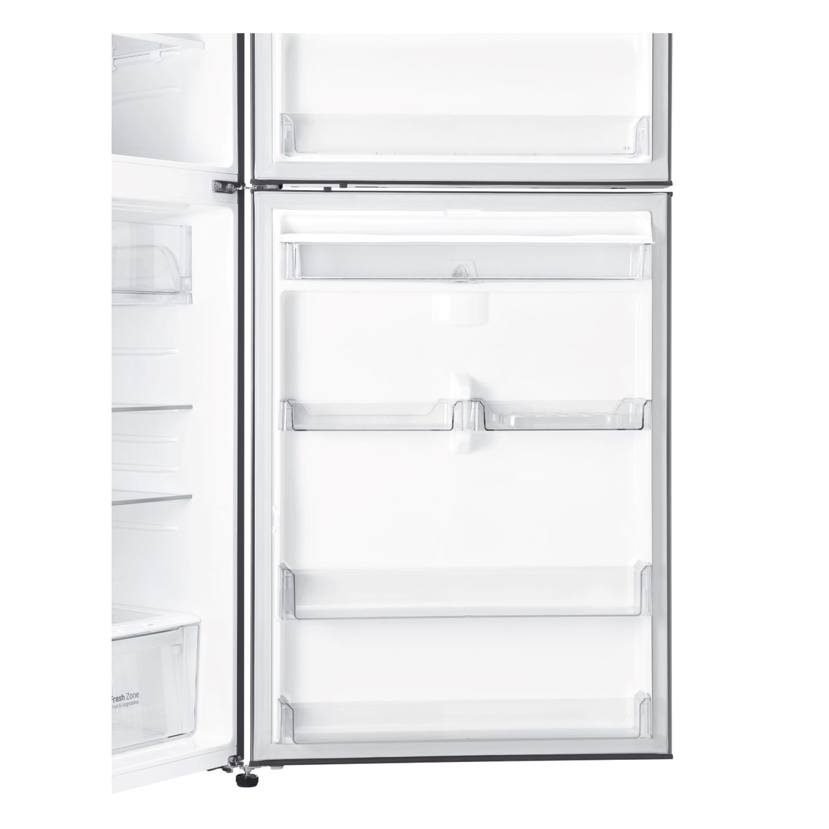 FRIGORIFERO COMBINATO LG GTF916PZPYD, 2 Porte, L 86 cm, No Frost, Capacità netta totale 592 l, Rumorosità: 38 dB(A), LAN wireless, Dispenser acqua, 1 ripiani, Dimensioni: L 86 cm A 1840 mm P 73 cm, Stainless steel, Classe E