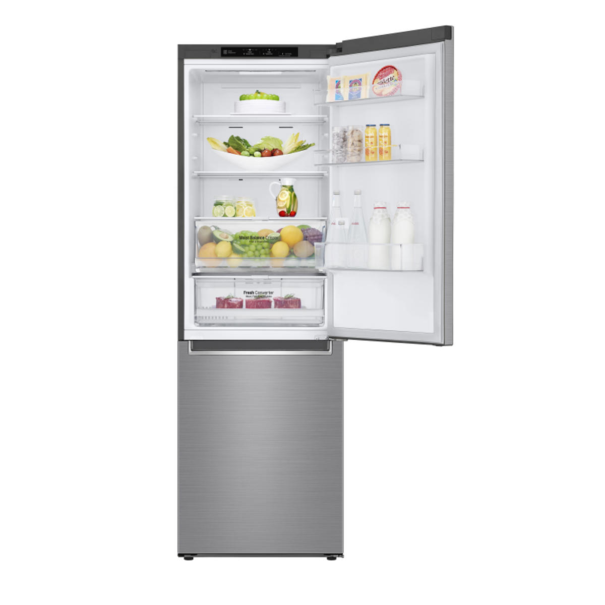 Frigorífico combi - GBB61PZGFN LG, Sí, Inox