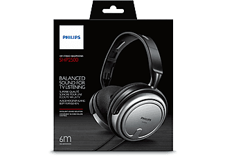 Auriculares  - SHP2500/10 PHILIPS, Supraaurales, Negro