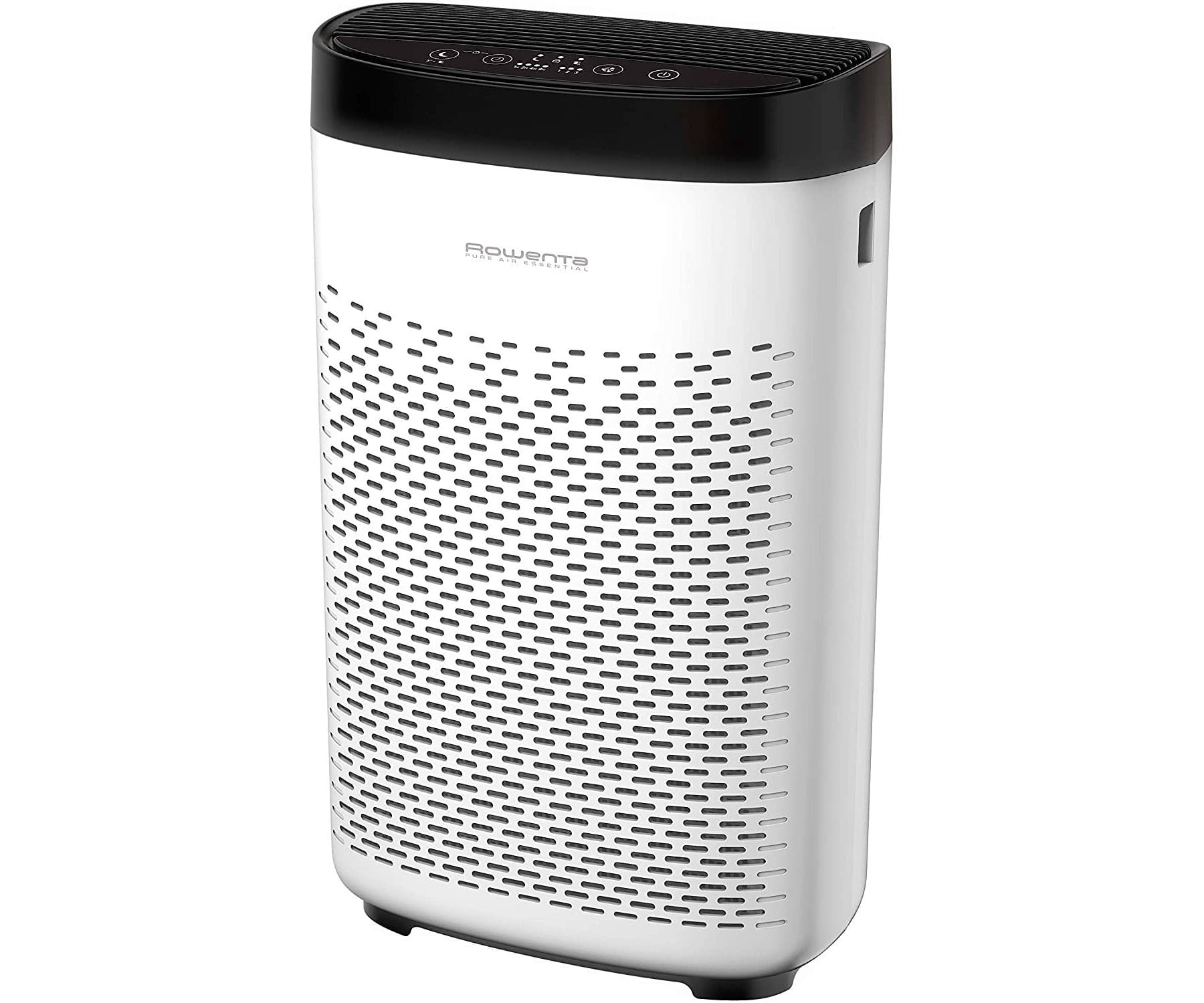 ROWENTA PU 2530 PURE AIR ESSENTIAL m²) Raumgröße: Watt, Weiß/Schwarz (50 Luftreiniger 90