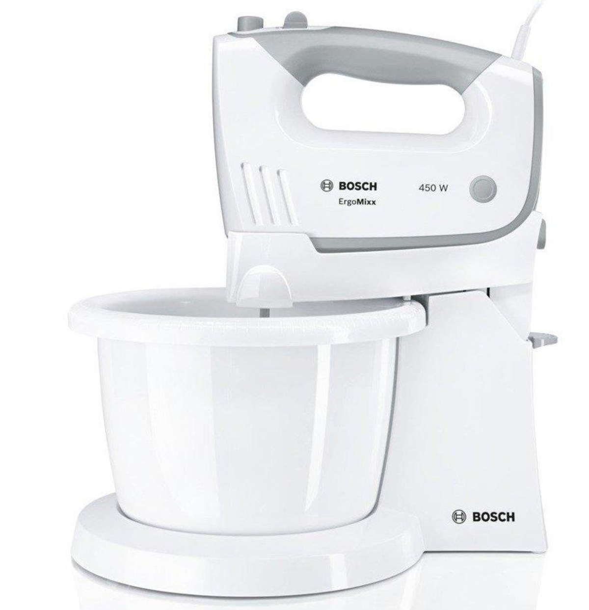 Amasadora - MFQ36460 BOSCH, 450 W, 5 velocidades, Blanco