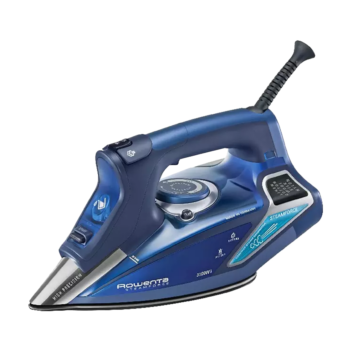 Plancha de vapor - DW9240 ROWENTA, 320 ml, Azul