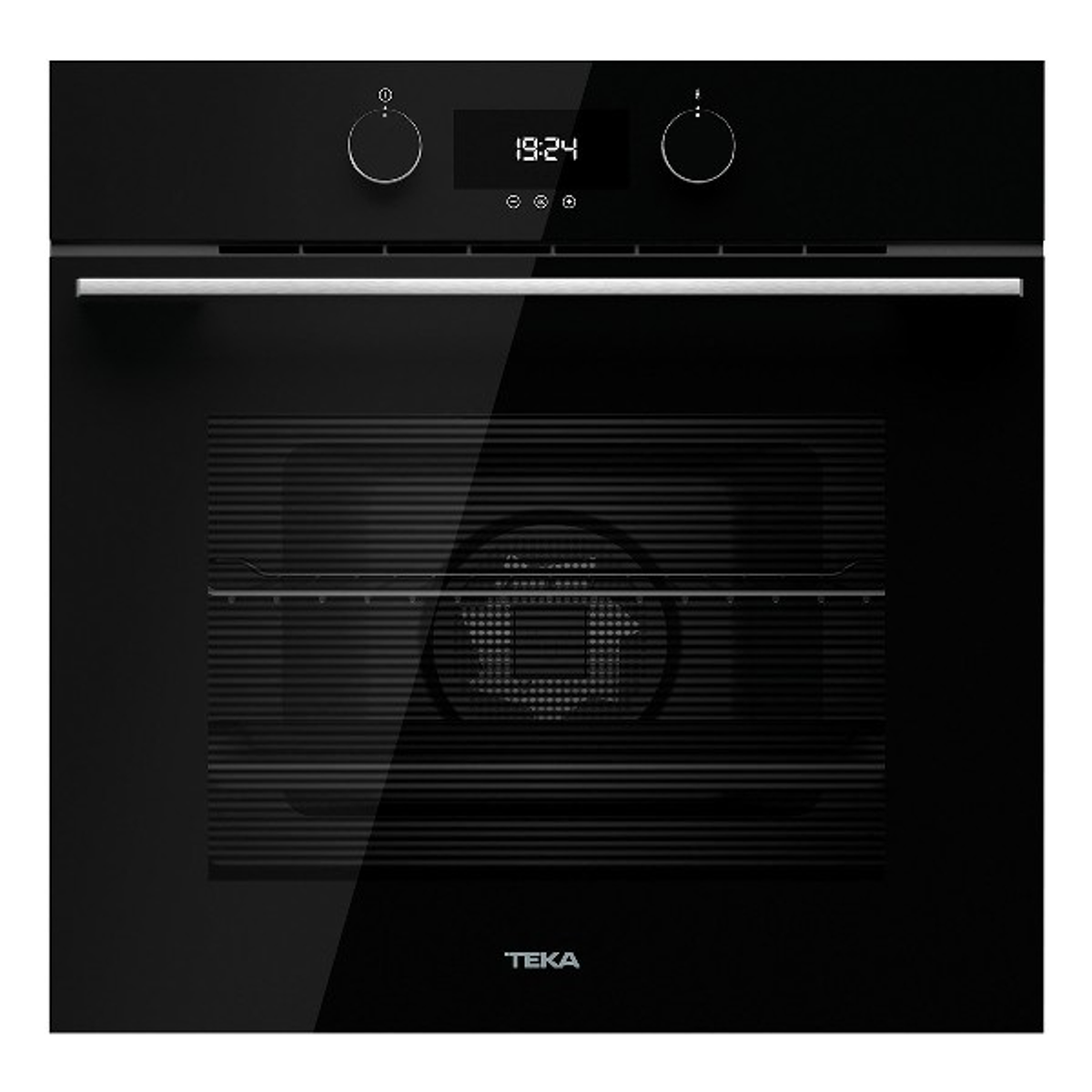 Horno convencional - 111000005 TEKA, 70 Liter, Encastrable, Limpieza por agua, Negro