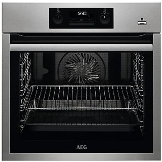 Horno convencional  - BPS351120M AEG, Integrable, 10, Pirolítico, 71 l, 59,5 cm, Inox