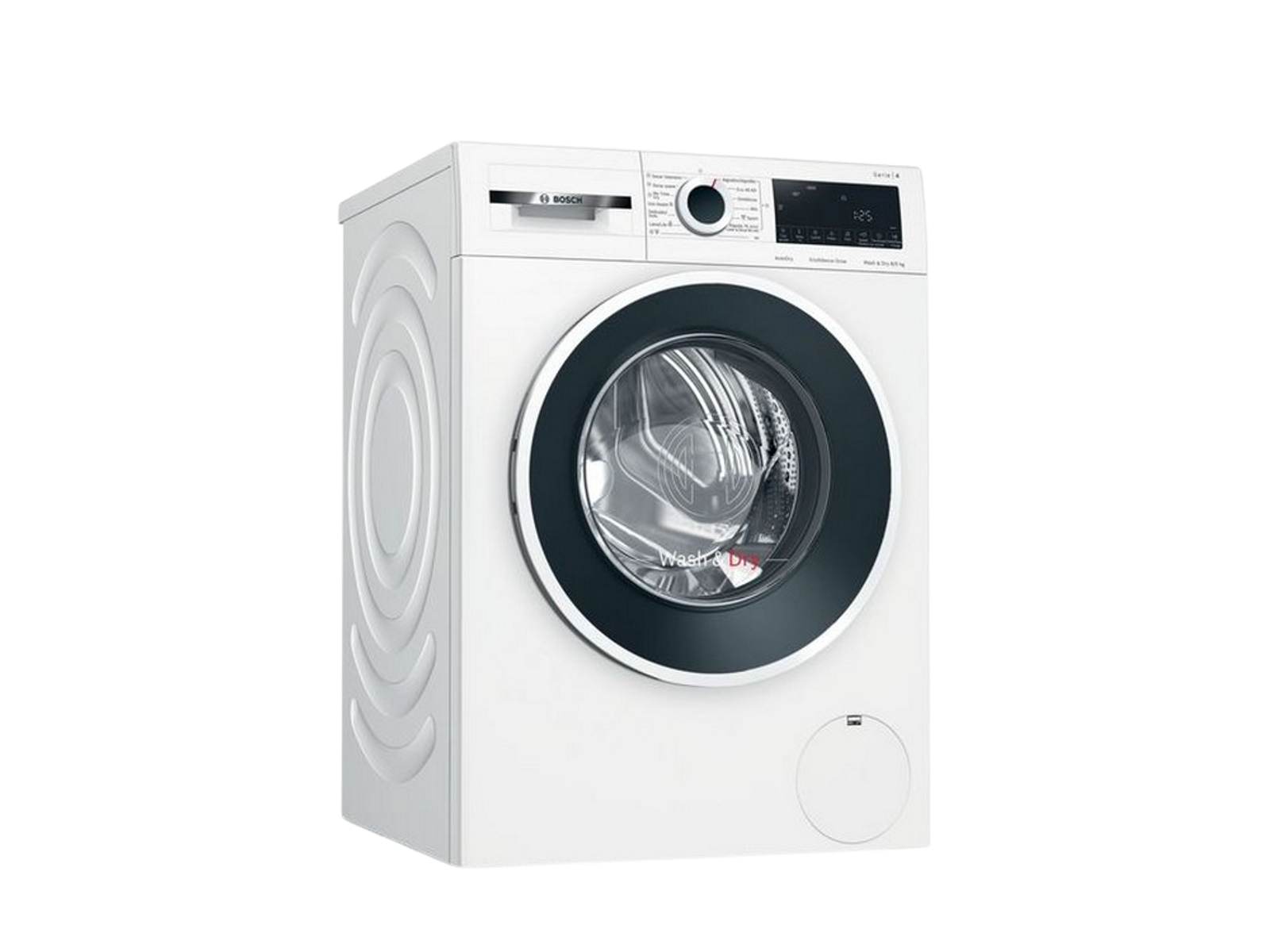 Lavasecadora - Bosch WNA13400ES , lavadora-secadora Lavadoras secadoras BOSCH, 9 kg, 14 programas, Blanco