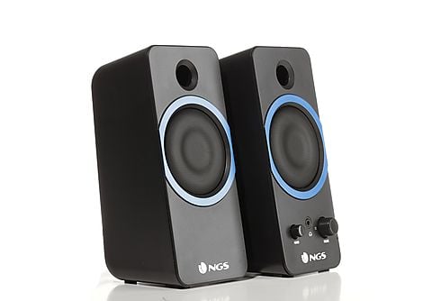 Altavoces para PC USB - GSX-200 NGS, Negro/Azul