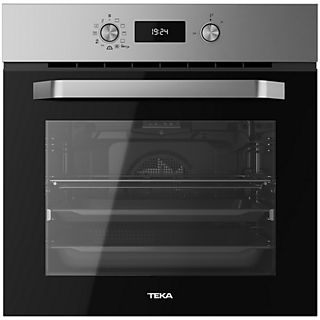 Horno convencional  - 111010027/HCB 6646 P TEKA, Independiente, Eco, Turbo, Pirolítico, 70 l, 60 cm, Inox