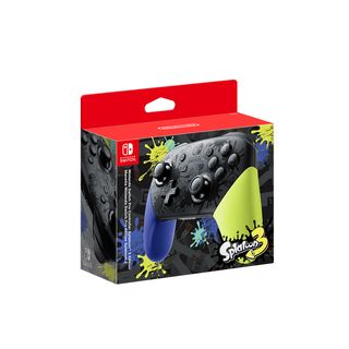 Mando  - Pro Controller Splatoon 3 Edition NINTENDO, Nintendo Switch, Inalámbrica, Bluetooth, Negro