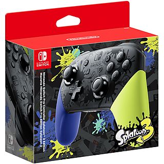 Mando  - Pro Controller Splatoon 3 Edition NINTENDO, Nintendo Switch, Inalámbrica, Bluetooth, Negro