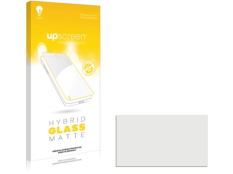 UPSCREEN matte Schutzfolie(für Universal 43.9 cm (17.3 Zoll) [383 x 215 mm])