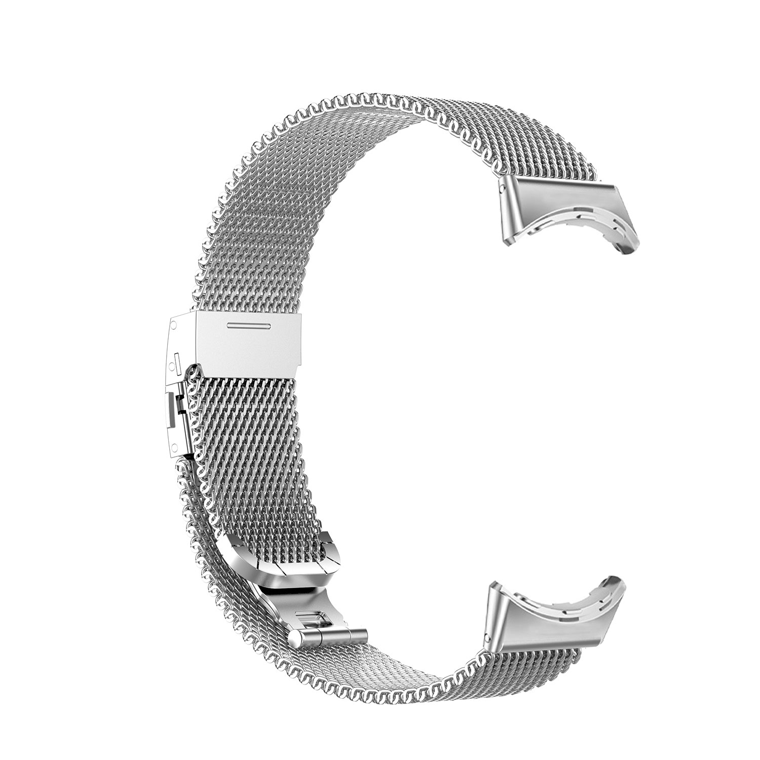 INF Armband Edelstahl, Pixel Ersatzarmband, Watch, Google, silber