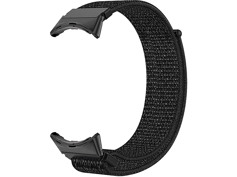 Nylon-Armband, Gewebtes INF Pixel Ersatzarmband, schwarz Watch, Google,