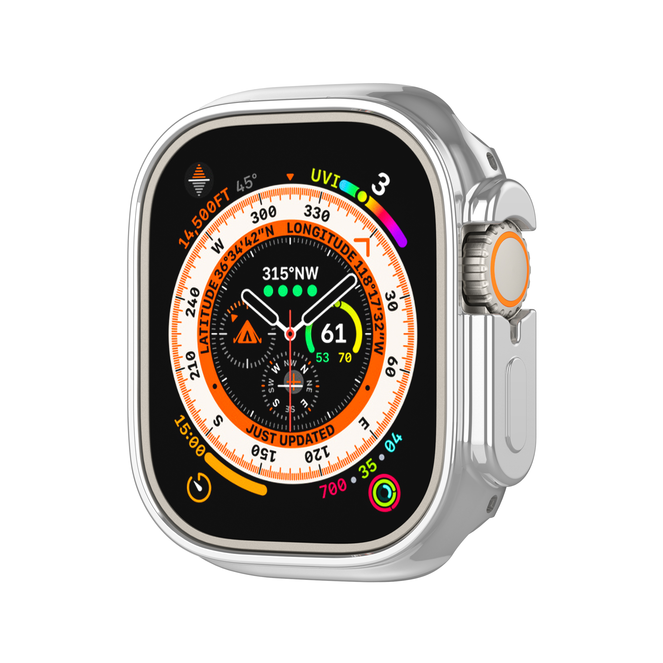 mm Ultra Ultra INF Apple Watch Schutzhülle aus für 49mm) Schutzhülle(für TPU Watch 49 Apple