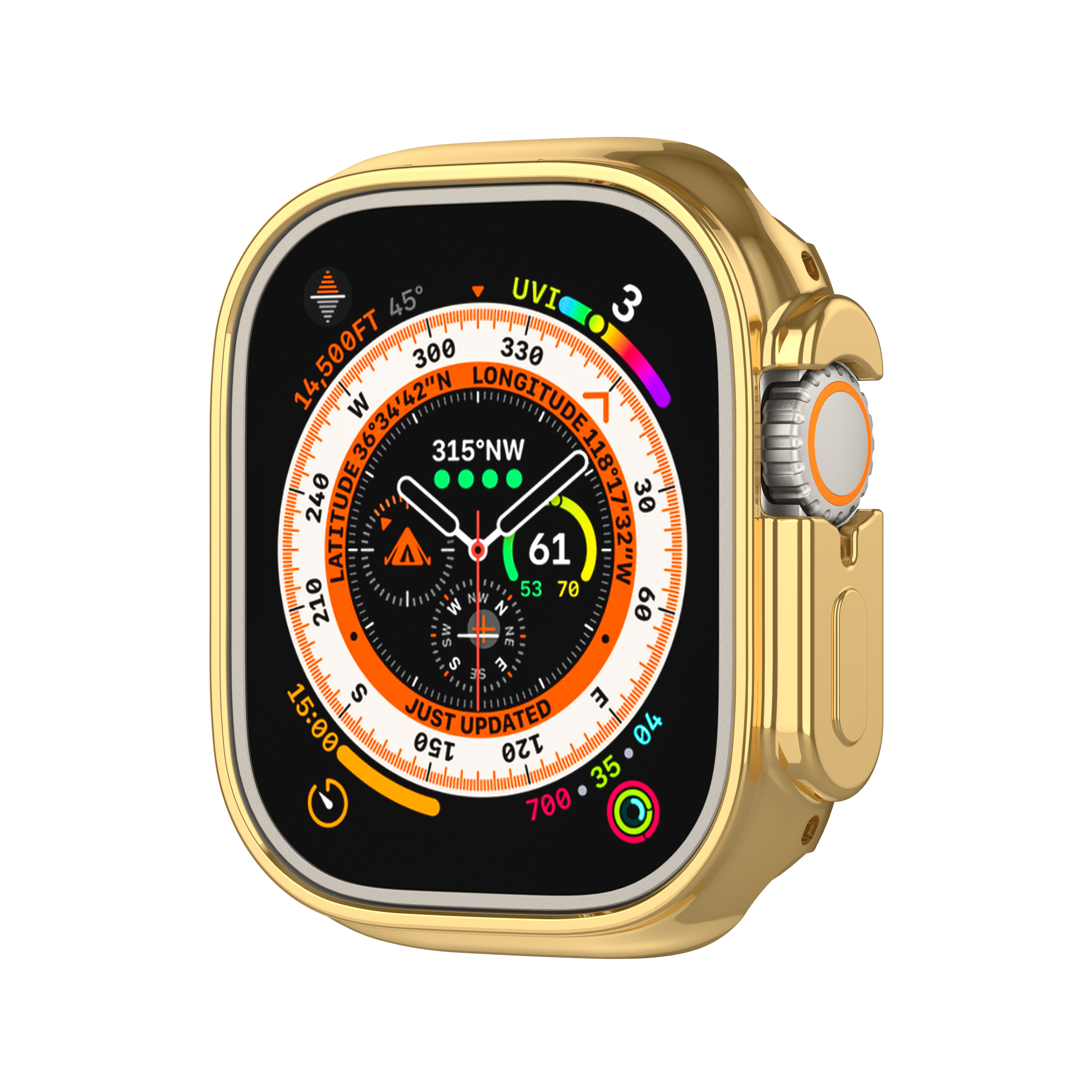INF Schutzhülle(für Schutzhülle Watch Ultra aus für Watch mm TPU Apple 49 49mm) Ultra Apple