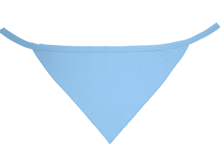 INF Schal / Bandana für Haustiere Hellblau Schal