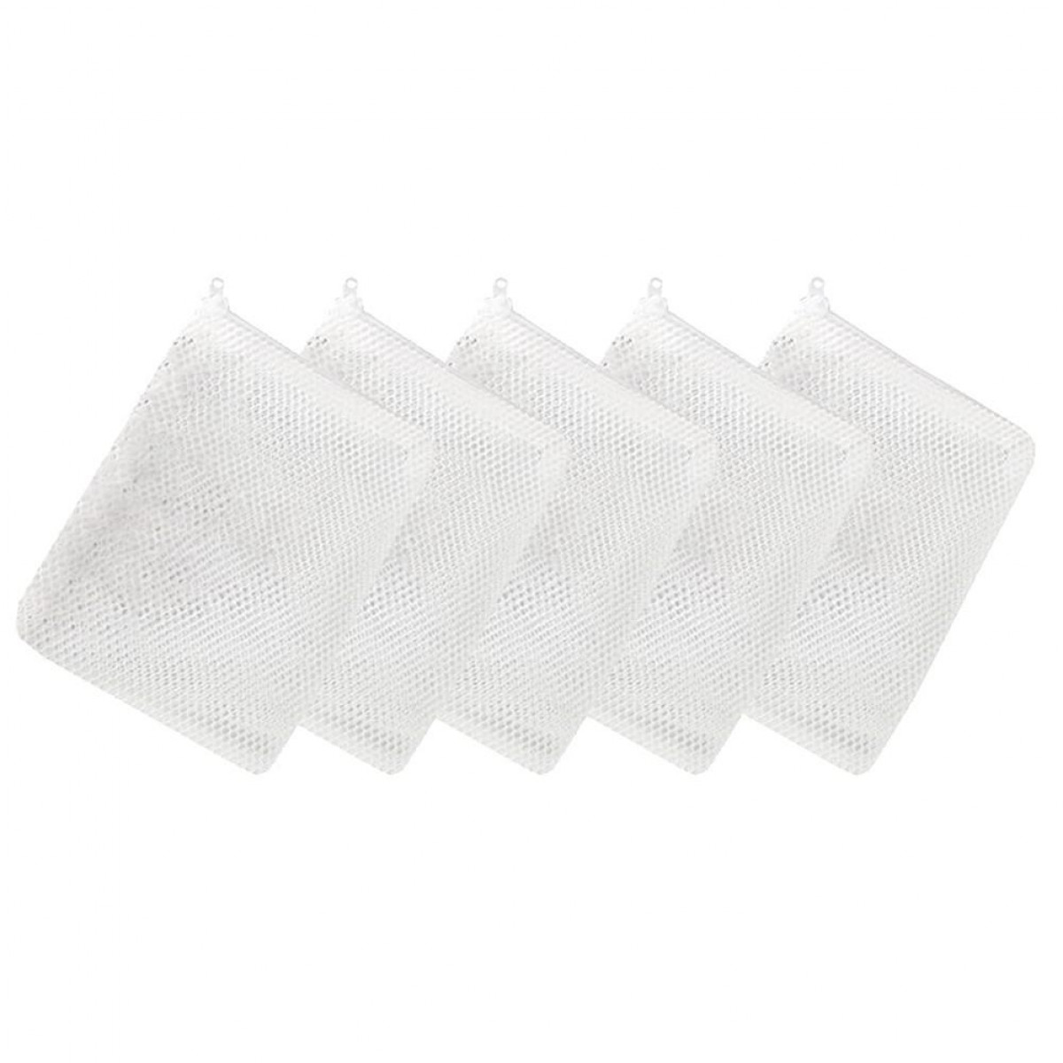 Pack für 10 Filterbeutel Aquarienfilterbeutel Aquarien 15 Weiß 5er cm INF ×