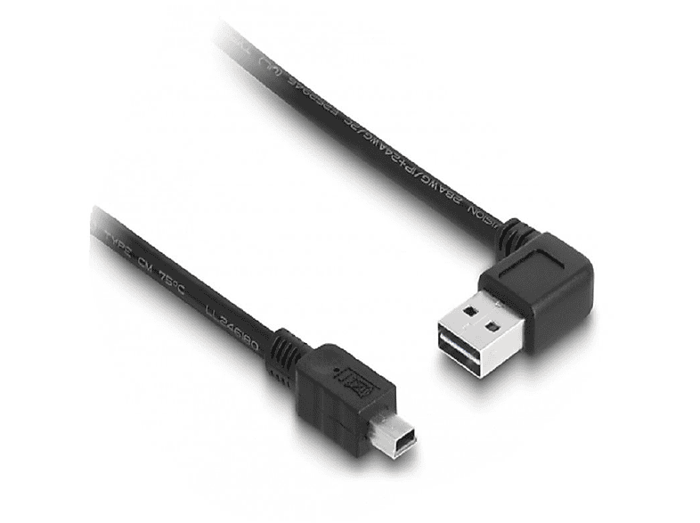 DELOCK 83379 USB Kabel, Schwarz