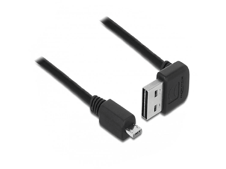 Schwarz DELOCK Kabel, USB 83536