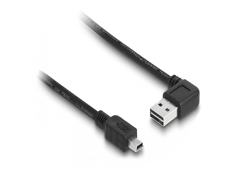 Schwarz DELOCK 83380 Kabel, USB