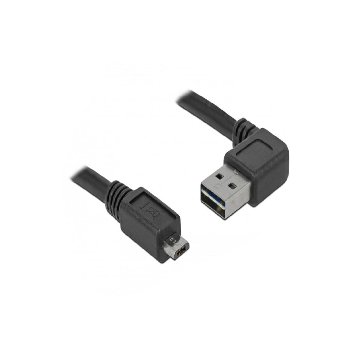 DELOCK Schwarz Kabel, USB 83384