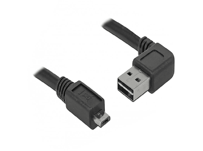 DELOCK 83384 USB Kabel, Schwarz