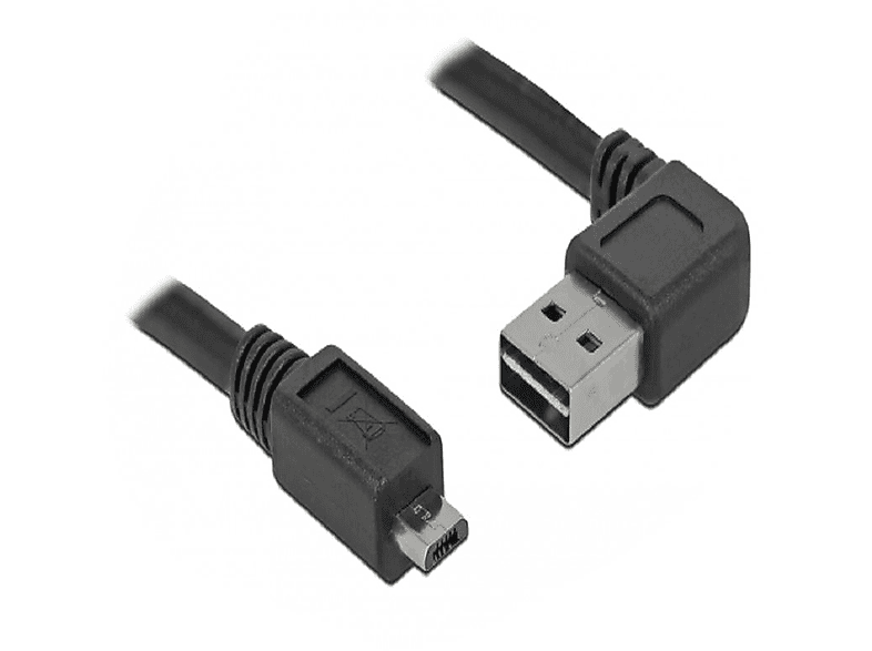 DELOCK 83385 USB Kabel, Schwarz
