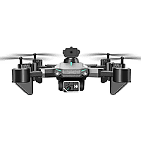 BRIGHTAKE Drohne-4K, Kamera, WiFi-FPV, Hindernisvermeidung, kompakt Drohne, Grau