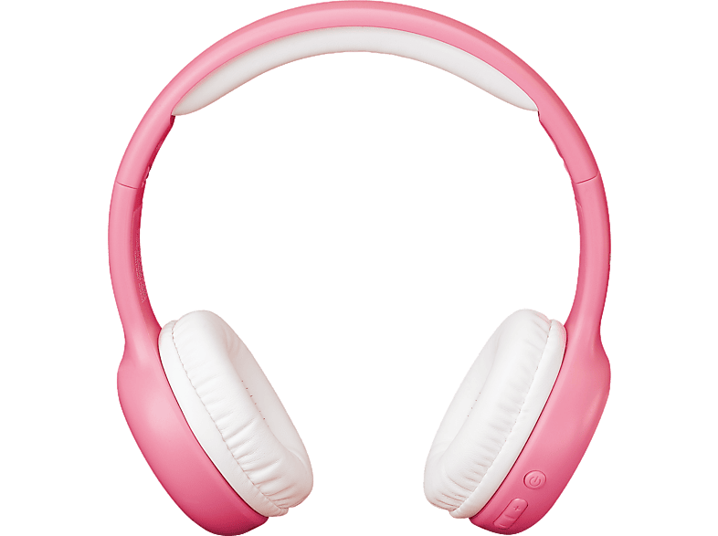 LENCO HPB-110PK - faltbare Bluetooth Pink Headphone On-ear Kinder, Bluetooth