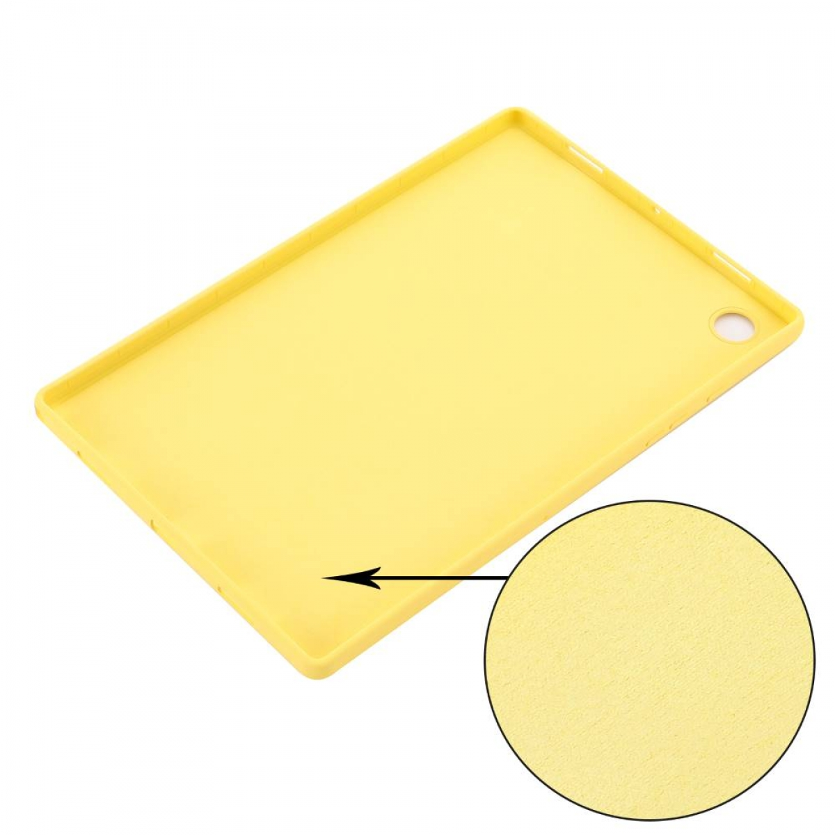 Gelb für Tablethülle CASEONLINE Thermoplastisches Liquid Backcover Urethan, Samsung