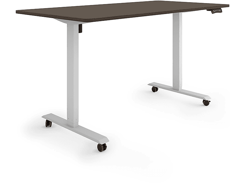 ESMART ETX-121GE auf Rollen 160 x 80 cm elektrisch höhenverstellbarer Schreibtisch