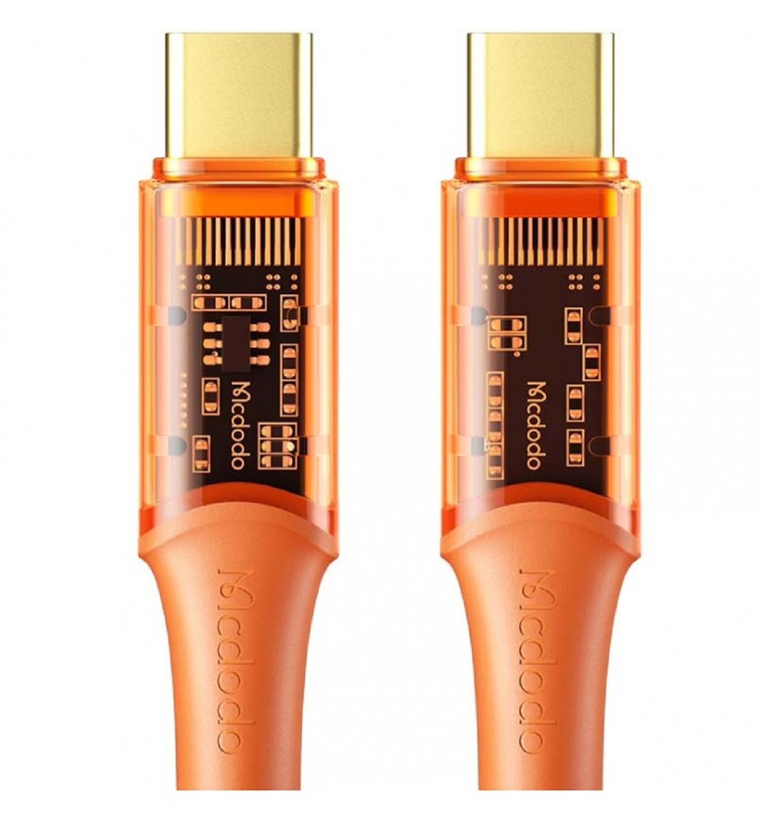 zu USB-C CA-2111 USB-C MCDODO 1,2m, Orange Ladekabel,