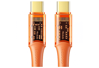 MCDODO CA-2111 USB-C zu USB-C 1,2m, Ladekabel, Orange