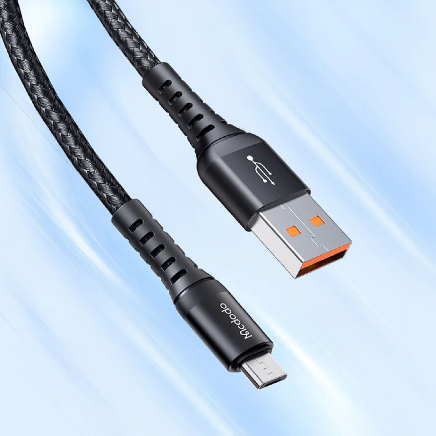 MCDODO CA-2281 1m, Ladekabel, Schwarz Micro-USB