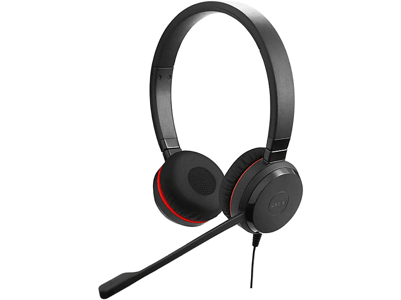 JABRA UC, On-ear 30 Schwarz Headset Evolve