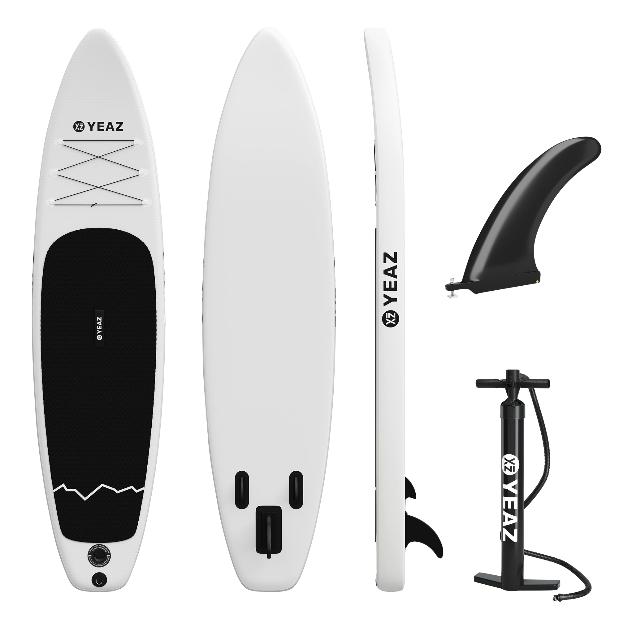 - - EXOTRACE white SUP, NOHEA YEAZ coral