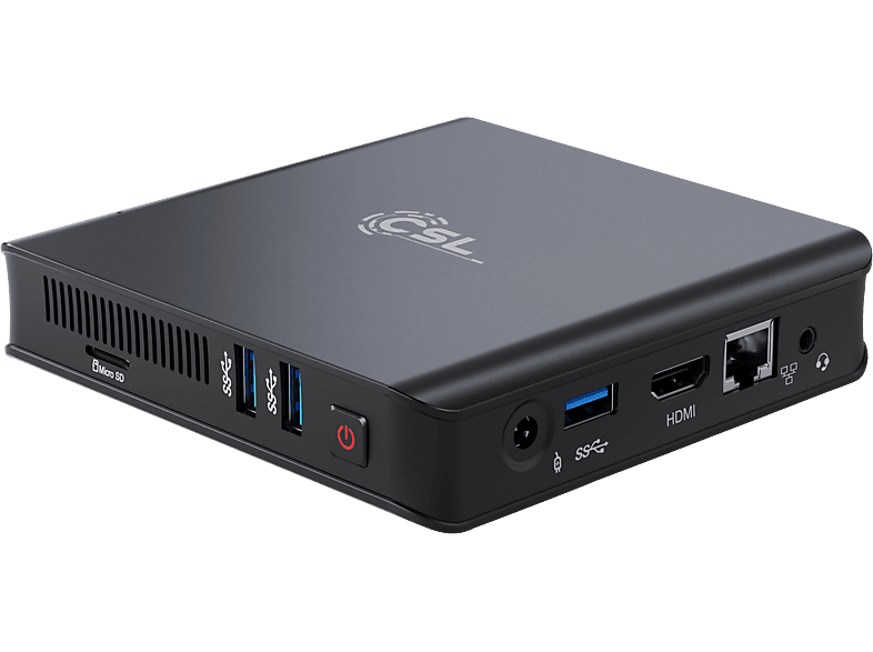 CSL Narrow Box Ultra HD Compact v5 / Windows 11 Home, Windows 11 Home