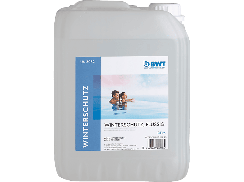 BWT Wintercare 5 Weiß Poolwirkstoff, Liter