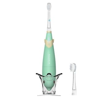 Cepillo de dientes eléctrico - AILORIA BUBBLE BRUSH, 1 velocidades, verde